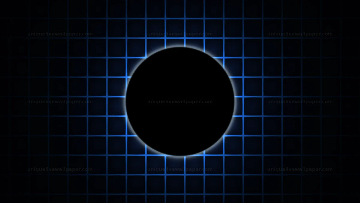 Watermarked thumbnail for Solar Eclipse Corona Grid Seamless Loop