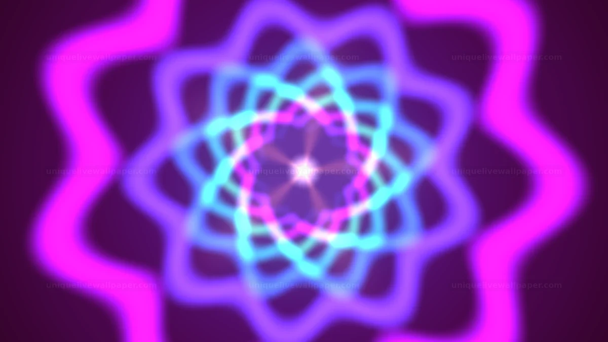Abstract Vortex Tunnel Background Seamless Loop