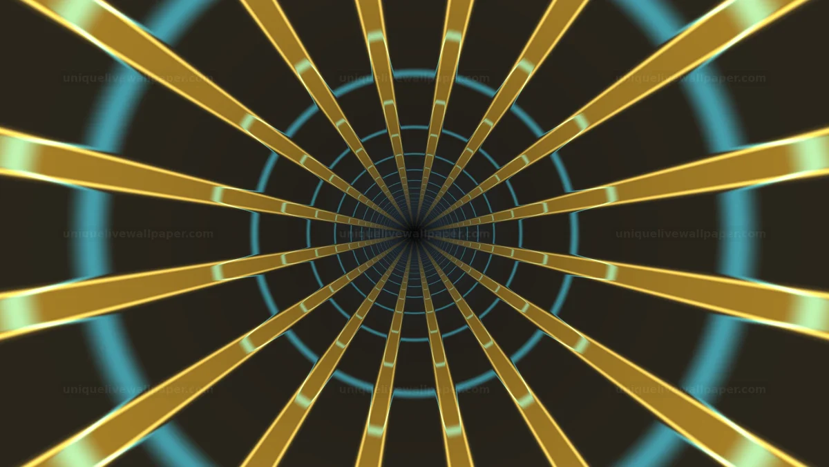 Dynamic Wormhole Passage Background Seamless Loop