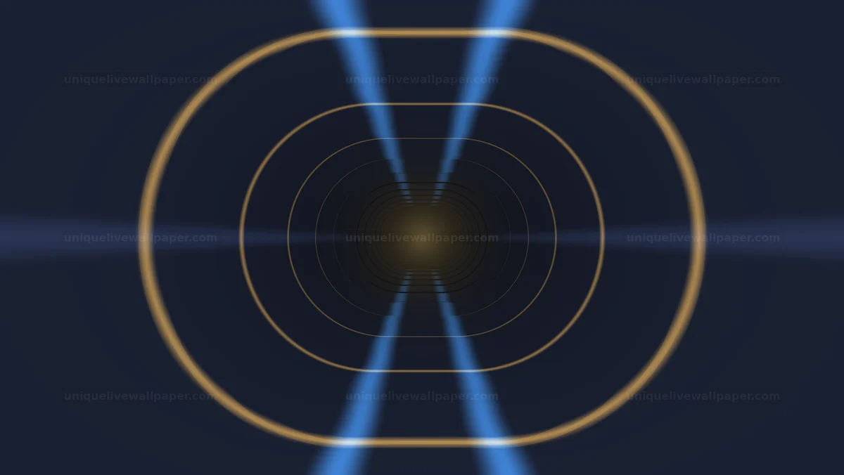 Portal Opening Space Tunnel Background Seamless Loop
