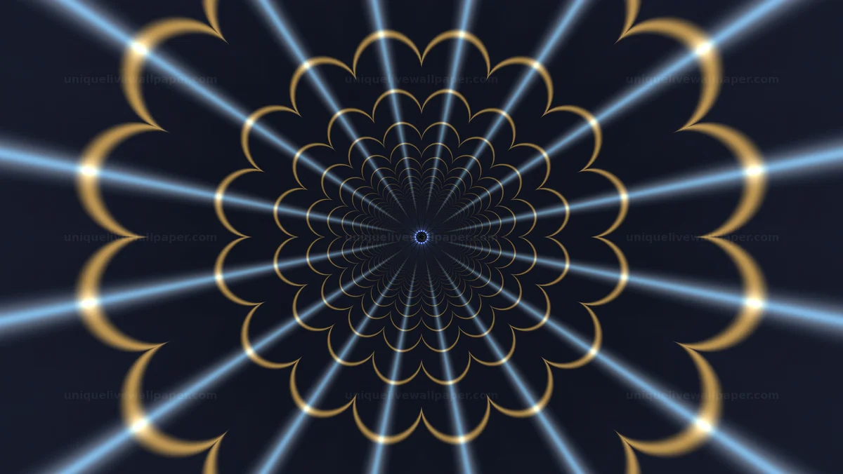Ethereal Cosmic Tunnel Background Seamless Loop