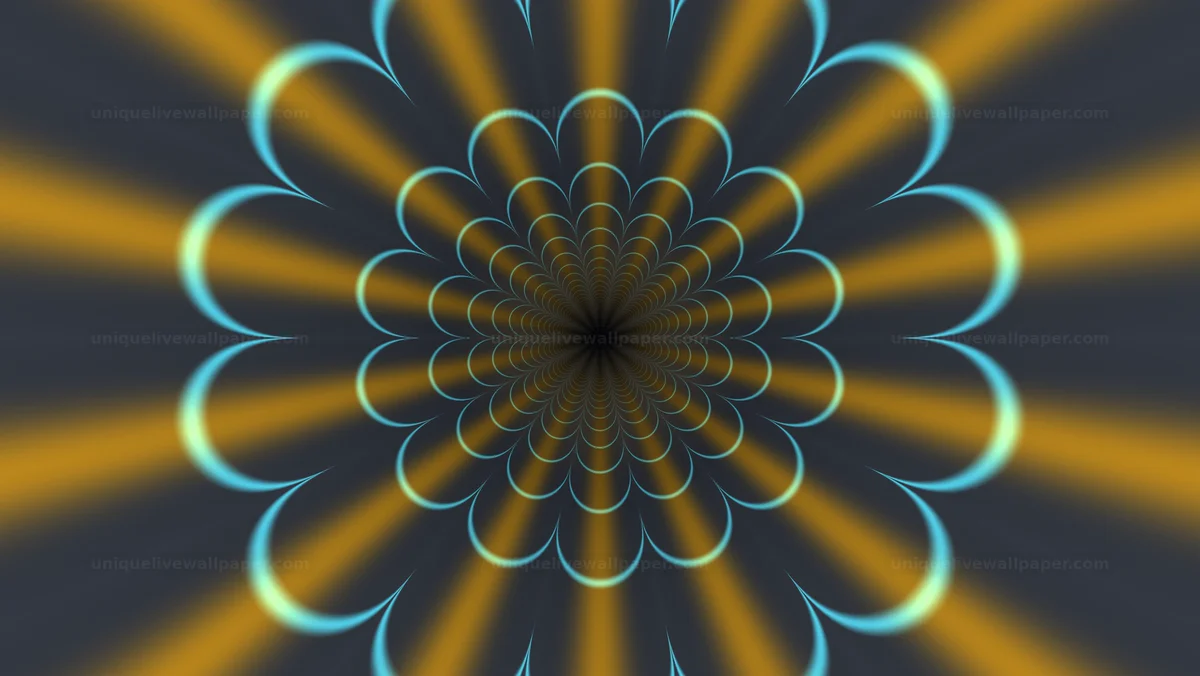 Watermarked thumbnail for Neon Tunnel Loop Background Seamless Loop