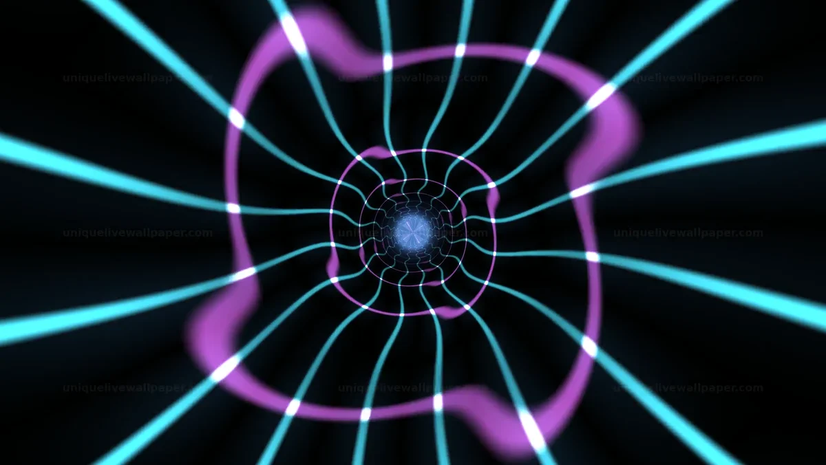 Liquid Spiral Tunnel Background Seamless Loop