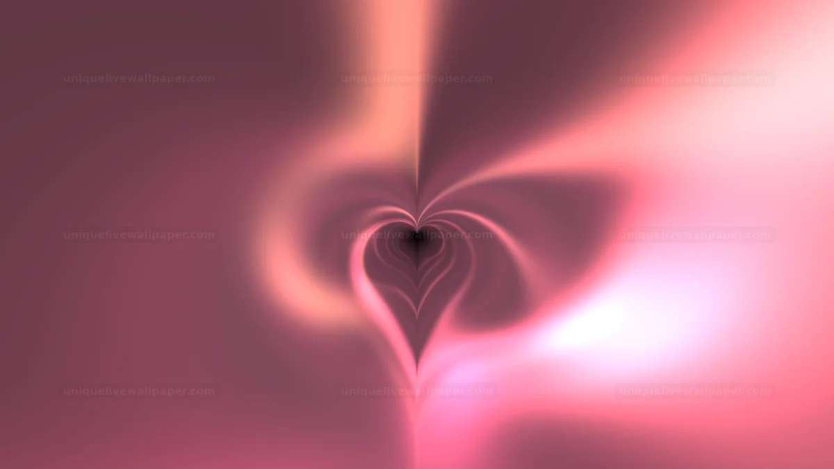 Watermarked thumbnail for Abstract Heart-Shaped Fluid Tunnel Seamless Loop