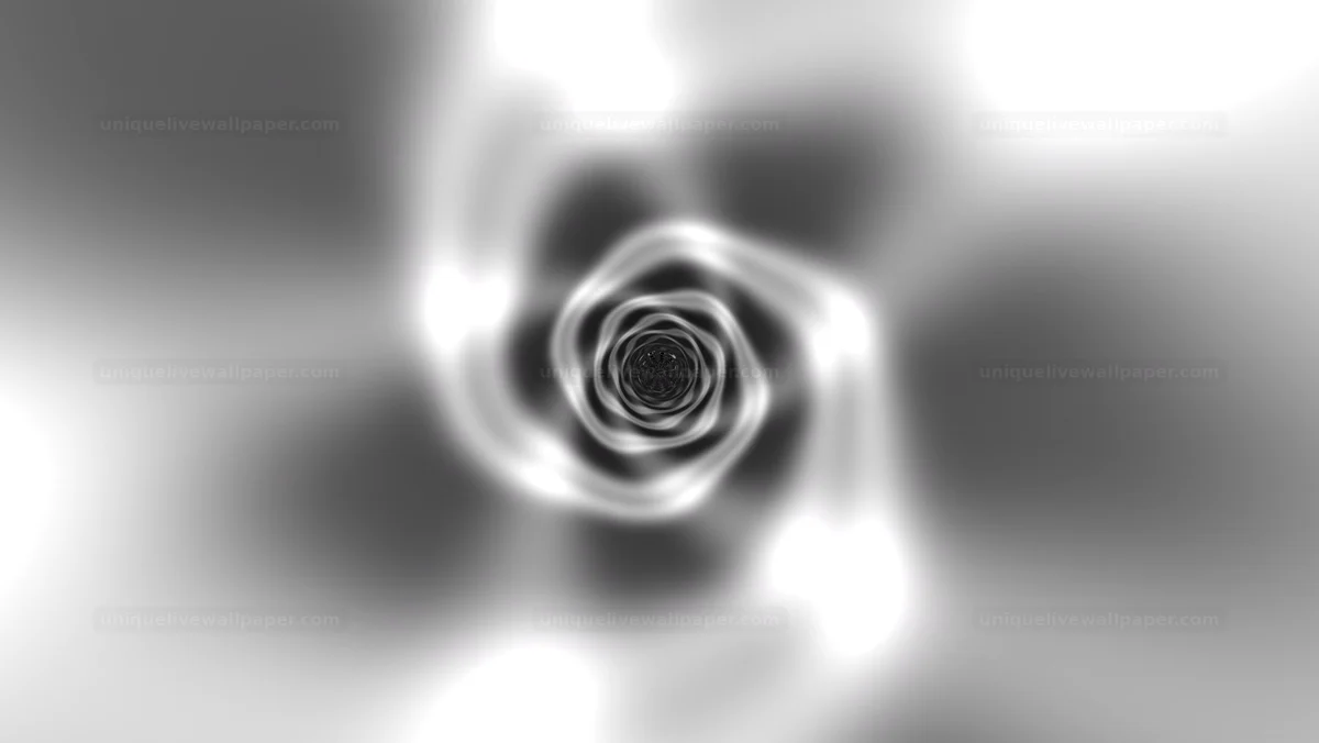 Watermarked thumbnail for Monochrome Flowing Vortex Background — Black and white vortex backgrou