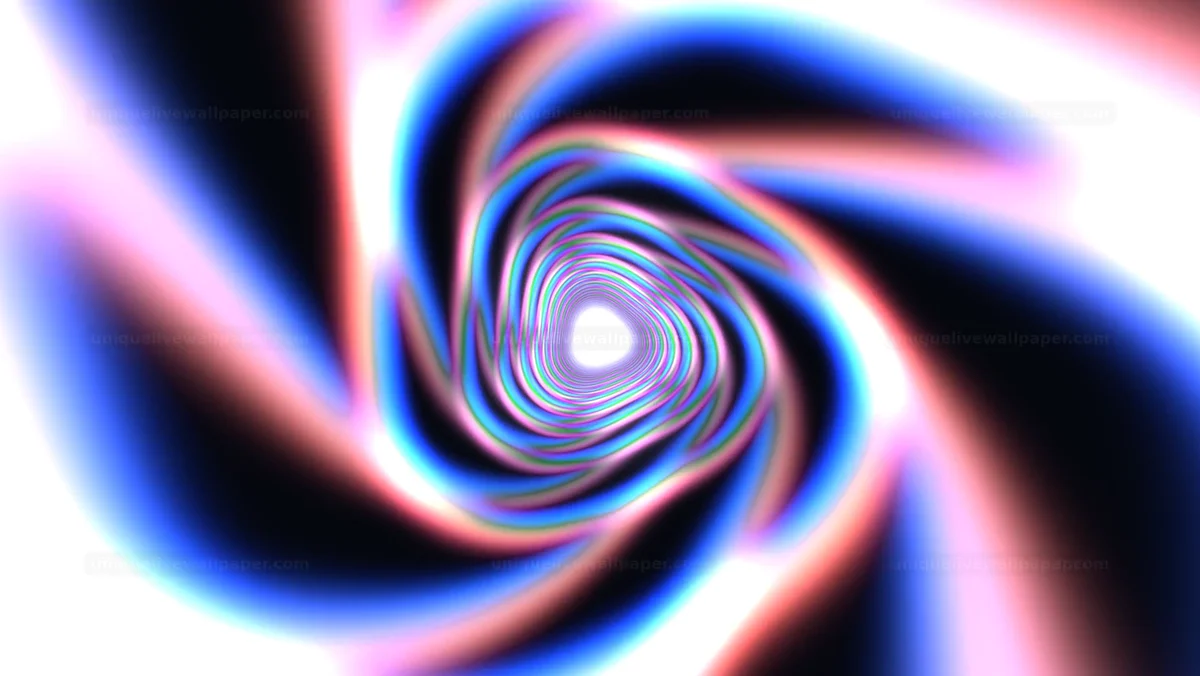 Radiating Tunnel Light Background Seamless Loop