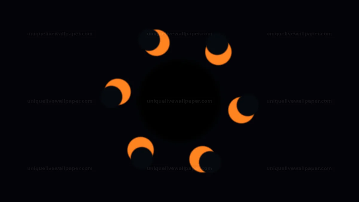 Watermarked thumbnail for Solar Eclipse Celestial Motion Seamless Loop