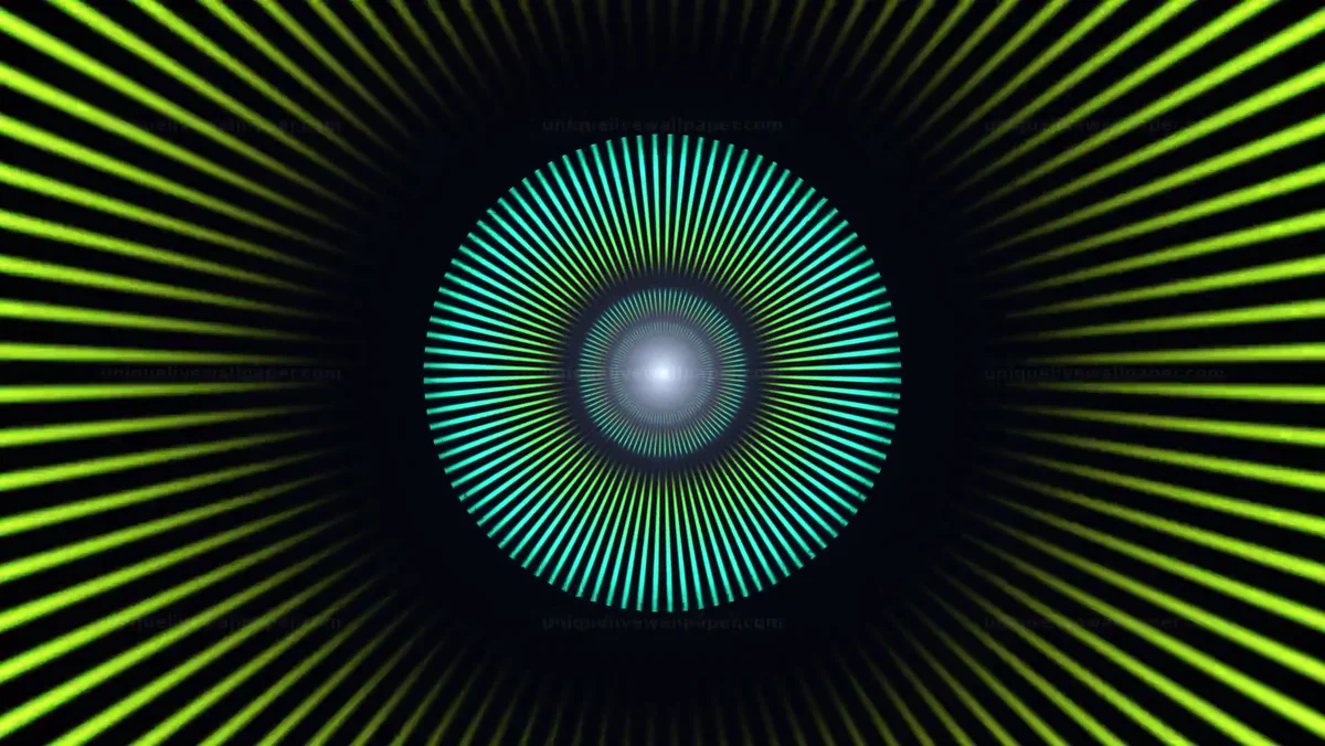 Watermarked thumbnail for Neon Radial Mandala Tunnel Seamless Loop