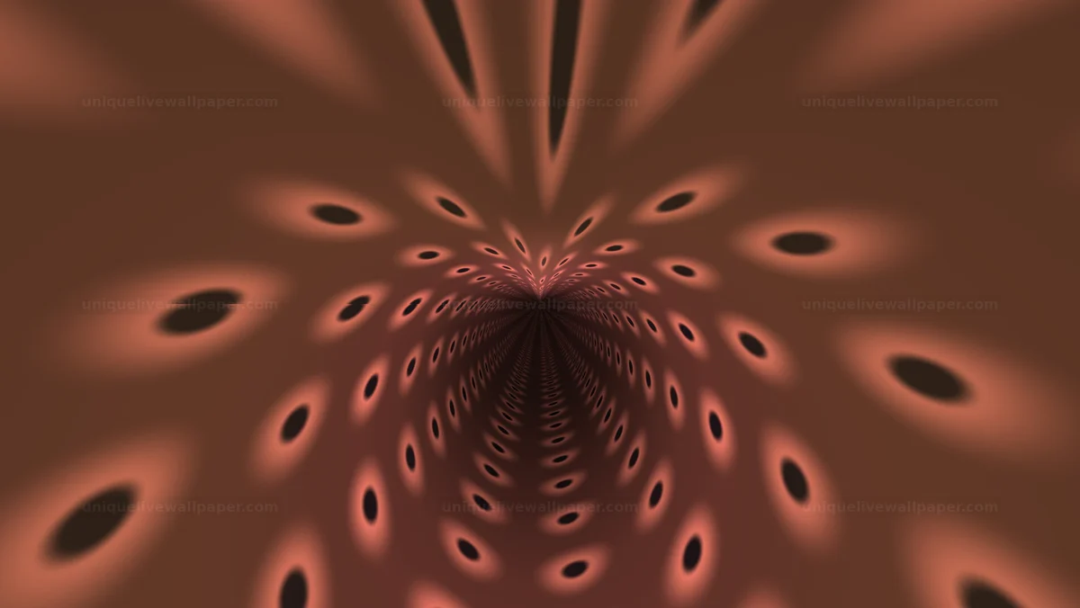Watermarked thumbnail for Abstract Copper Geometric Tunnel Seamless Loop