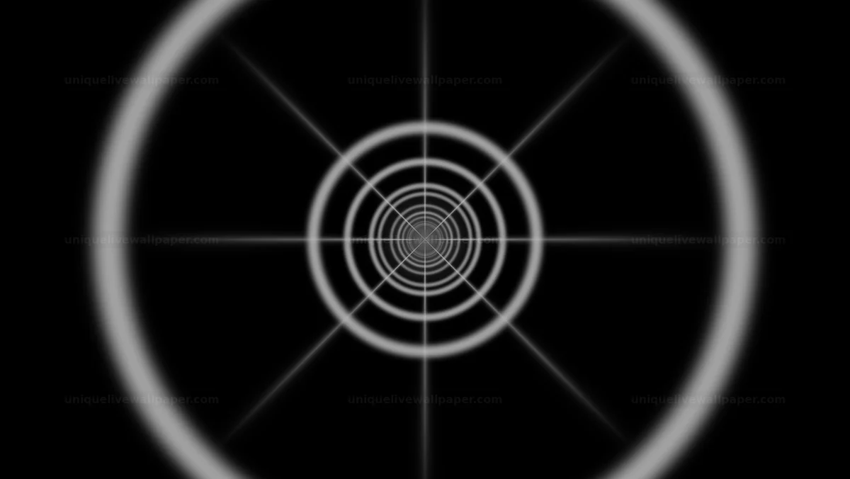 Watermarked thumbnail for Monochrome Abstract Wormhole Background Seamless Loop