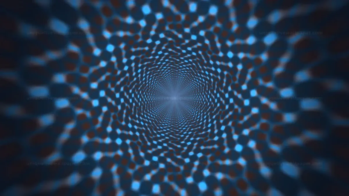 Seamless Spiral Tunnel Loop Background — spiral tunnel background in m