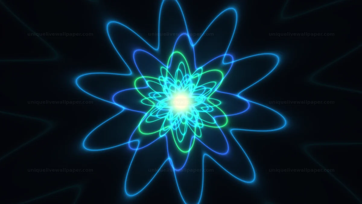 Watermarked thumbnail for Ethereal cosmic tunnel background shows a glowing animated tunnel