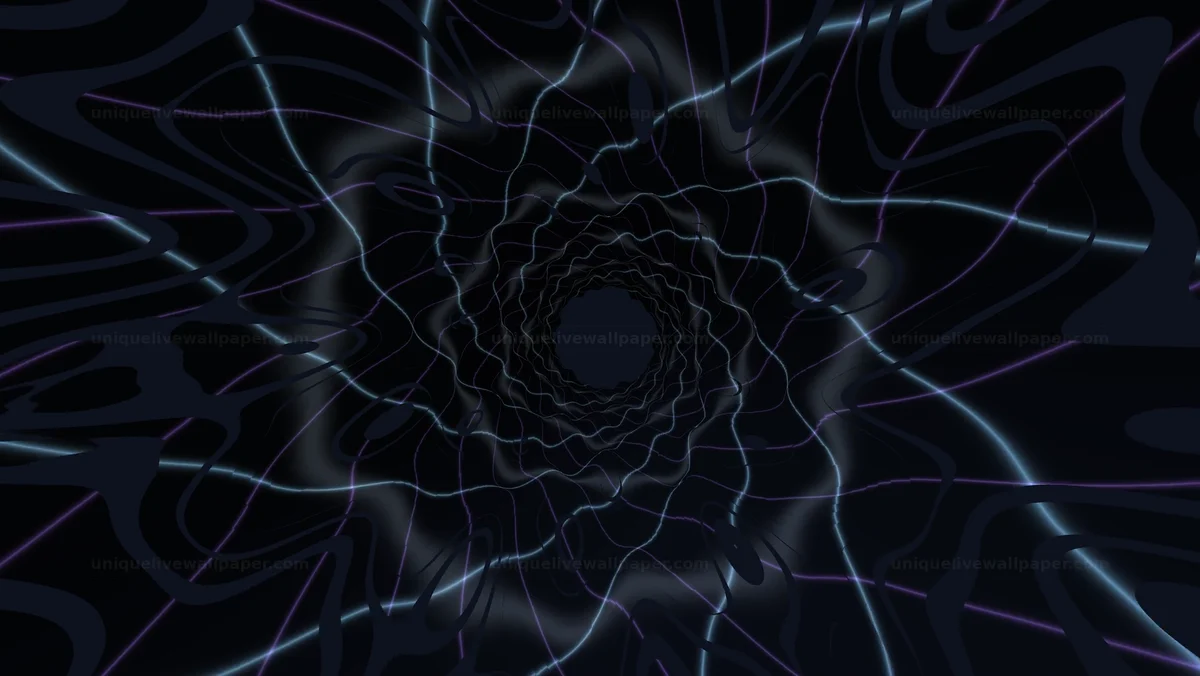 Spiral Flow Diagram Animation Seamless Loop