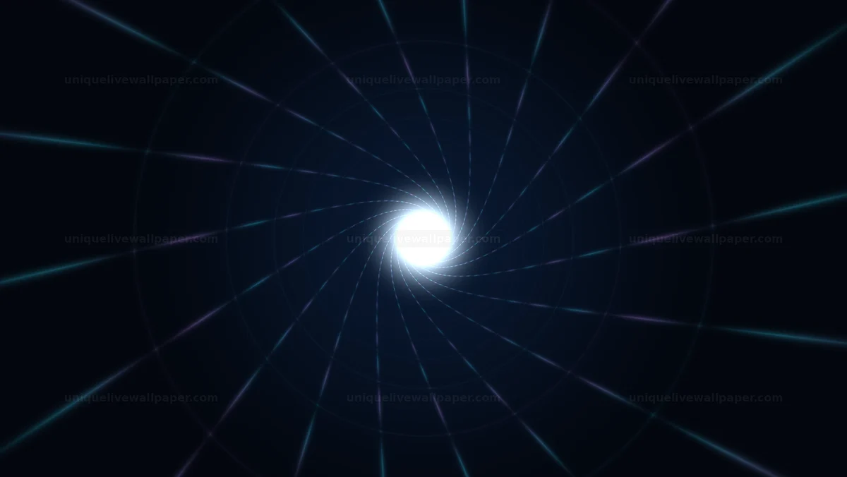 Watermarked thumbnail for Spiral Tunnel Light Vortex Background Seamless Loop