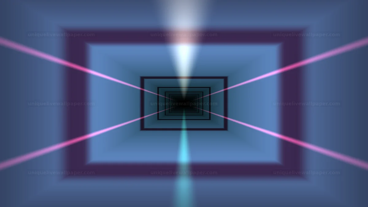 Abstract Sci-Fi Tunnel Background Seamless Loop