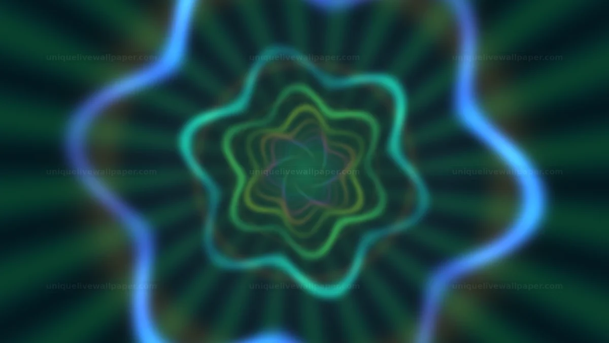 Retro Spiral Tunnel Background Seamless Loop