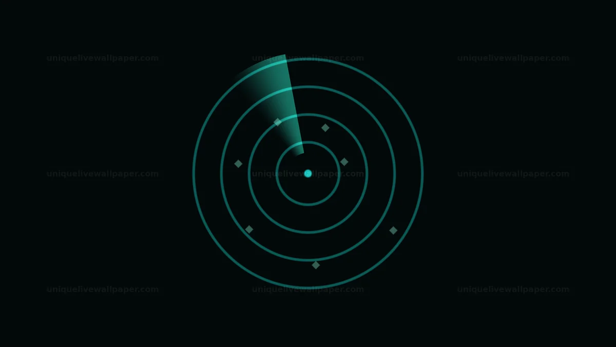 Concentric Orbital Icon Animation Seamless Loop