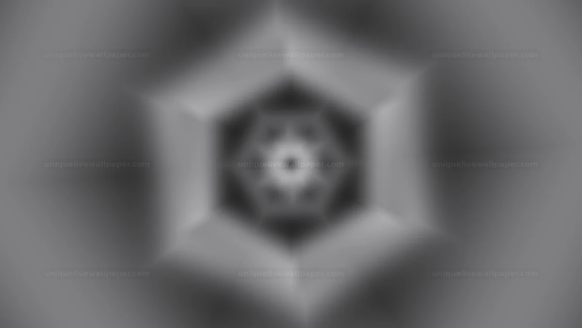 Watermarked thumbnail for Monochrome Elegant Hexagonal Tunnel Background Seamless Loop