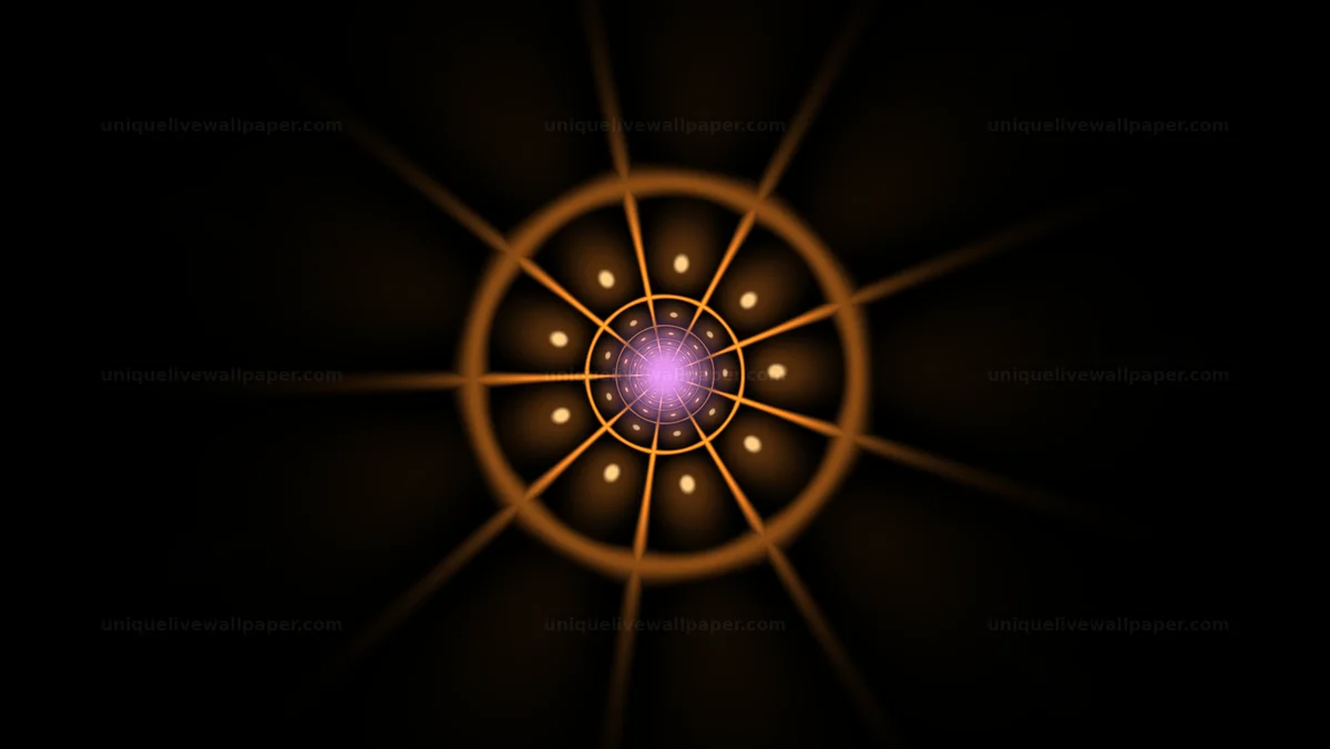 Watermarked thumbnail for Glowing Portal Vortex Background Seamless Loop