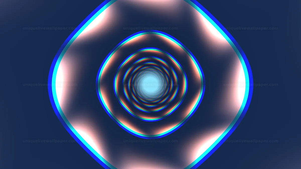 Watermarked thumbnail for Fluid Neon Wormhole Background Seamless Loop