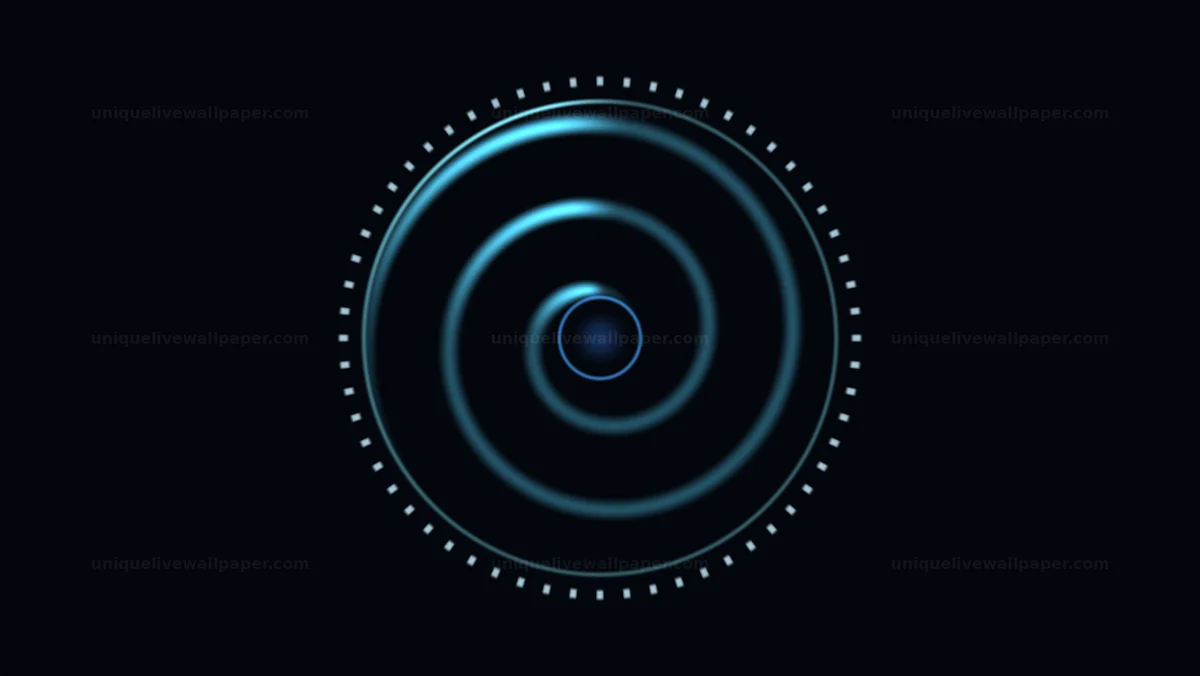 Watermarked thumbnail for Blue Vortex Loading Indicator Animation Seamless Loop