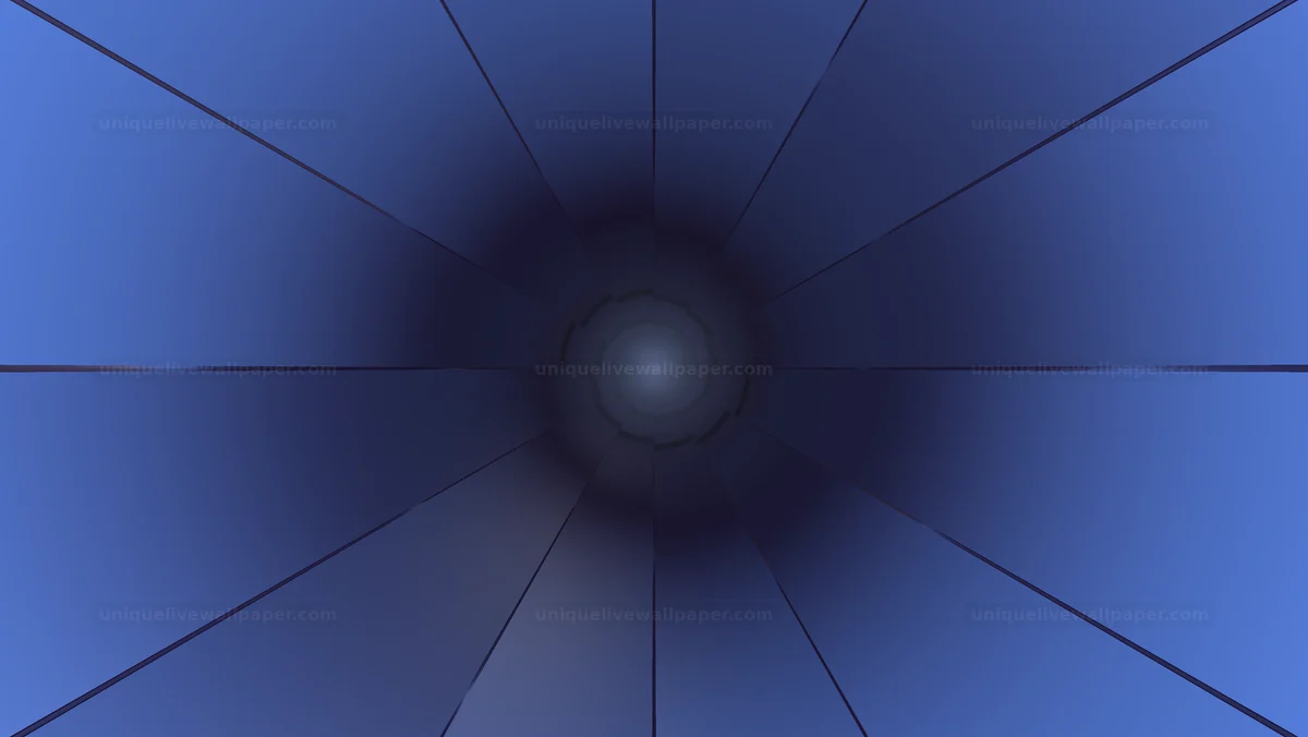 Blue Energy Corridor Warp Background Seamless Loop