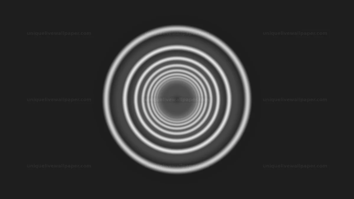 Watermarked thumbnail for Black and White Retro Tunnel Background Seamless Loop