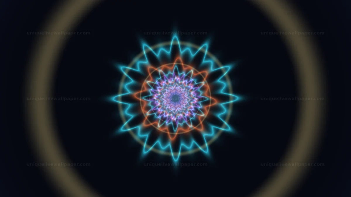 Watermarked thumbnail for Glowing Concentric Portal Background Seamless Loop