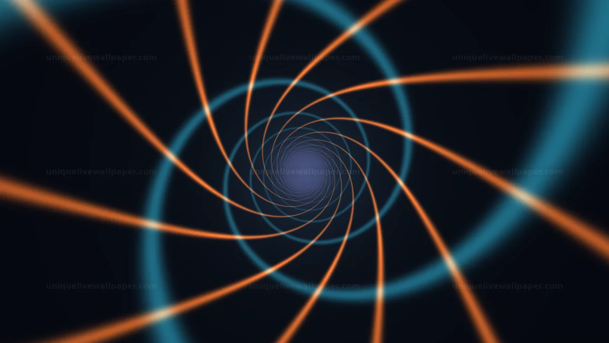 Watermarked thumbnail for Retro Neon Space Tunnel Background Seamless Loop