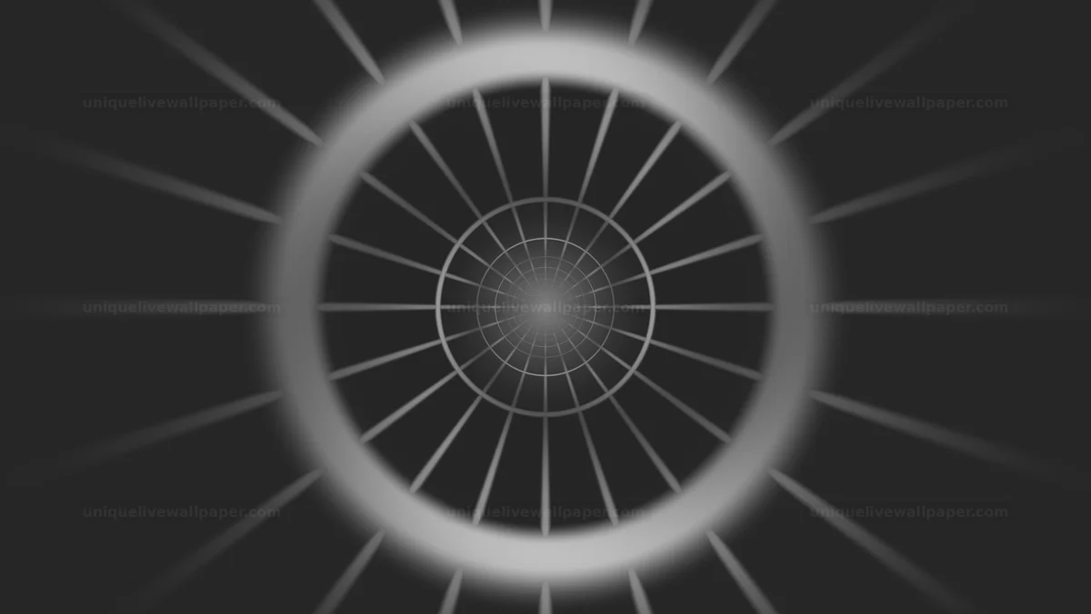 Watermarked thumbnail for Monochrome Concentric Tunnel Background Seamless Loop