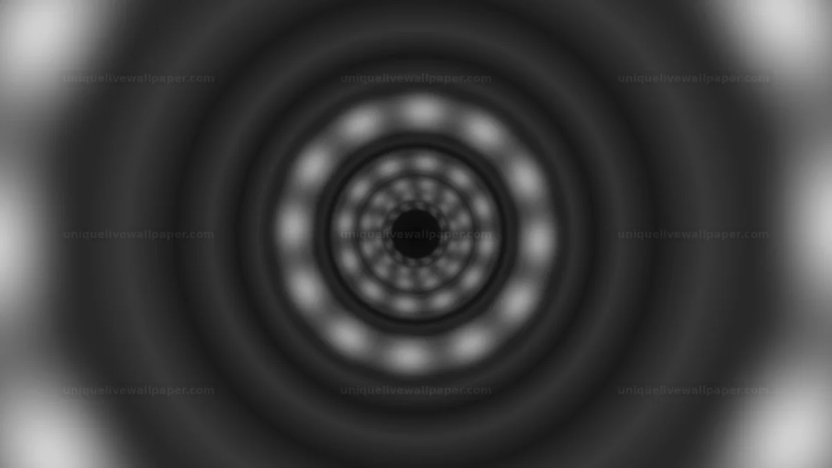 Watermarked thumbnail for Grayscale Geometric Ring Transition Seamless Loop