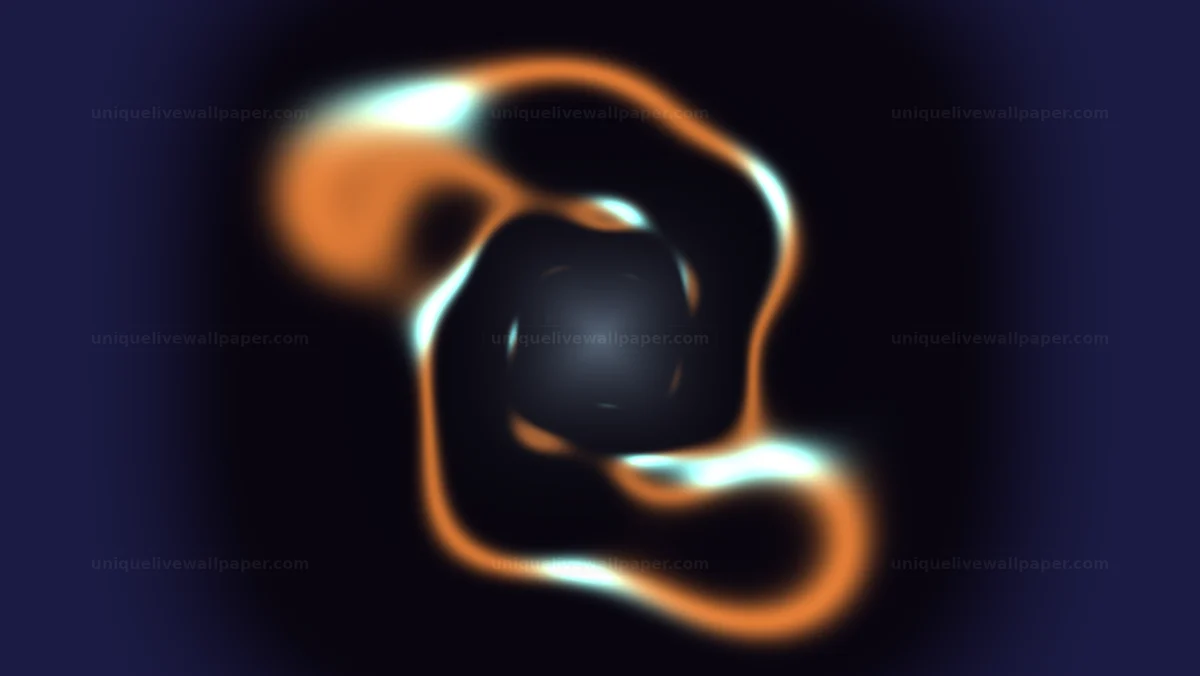 Watermarked thumbnail for Neon Orange Cyan Vortex Seamless Loop